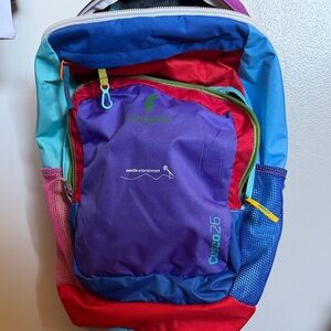 cotopaxi Purple Teal Red Multicolor Daypack